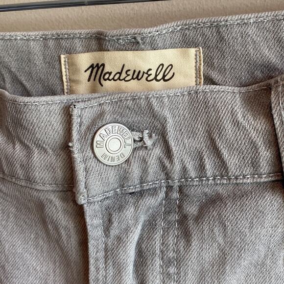 Madewell Slim Demi-Boot Jeans in Dekalb Wash Gray 32 - Picture 3 of 13